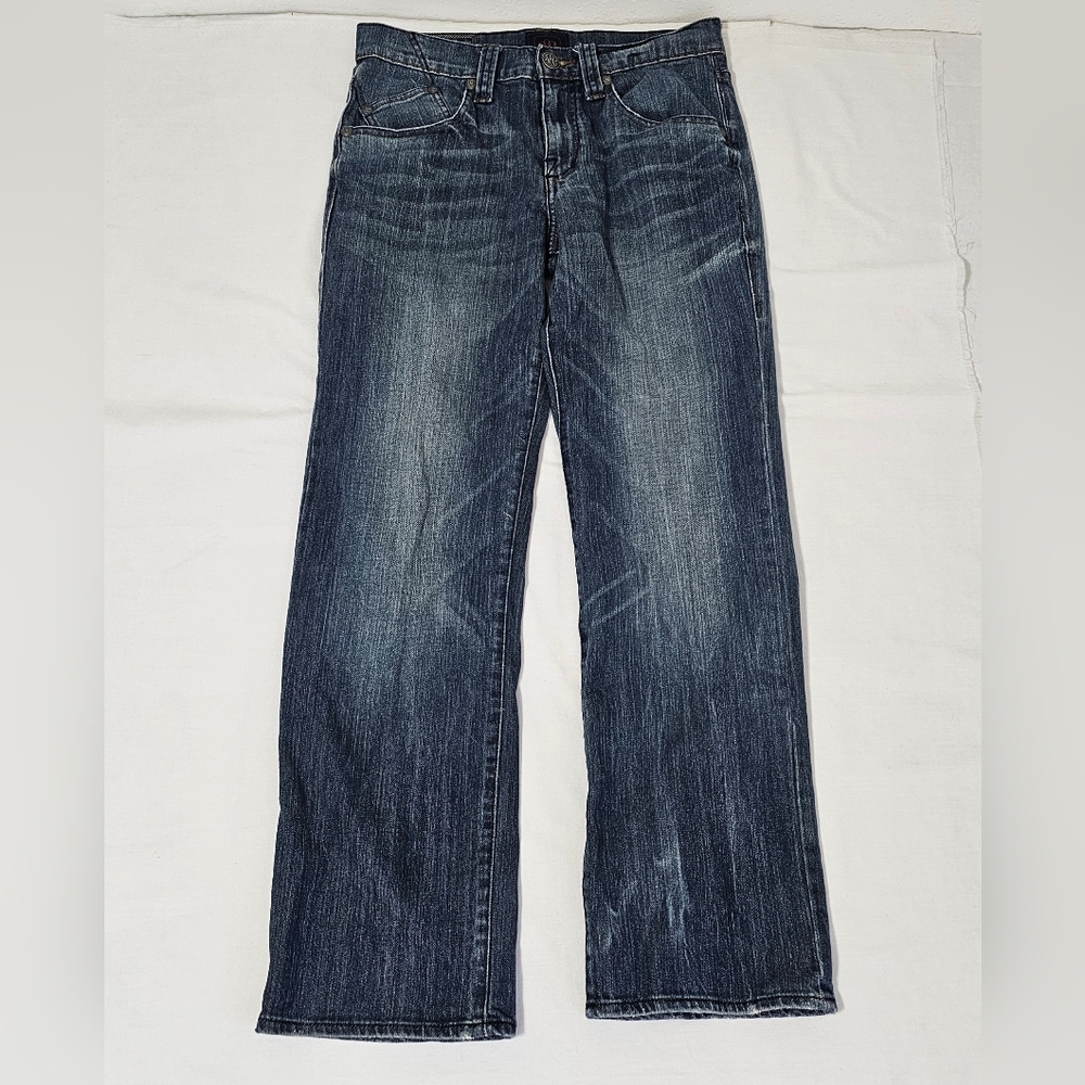Rock & Republic Jagger Dark Blue Straight Jeans Men's 30x30 (FITS LIKE 30X28)